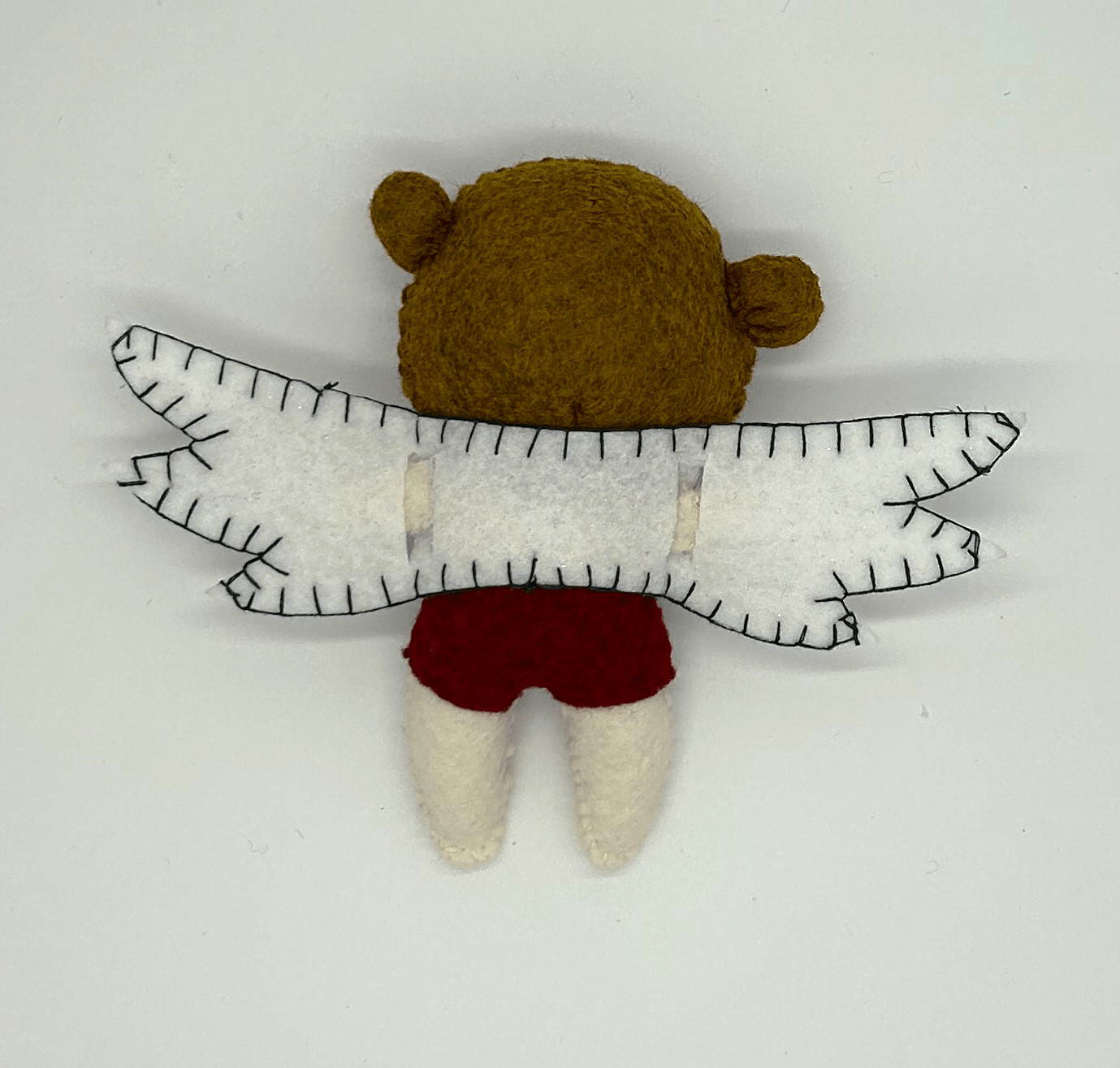 Felt Tooth Fairy, back side