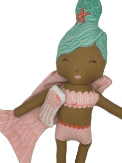 Mermaid Cloth Doll