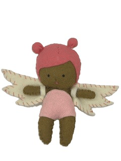 Tooth Fairy, felt with pocket